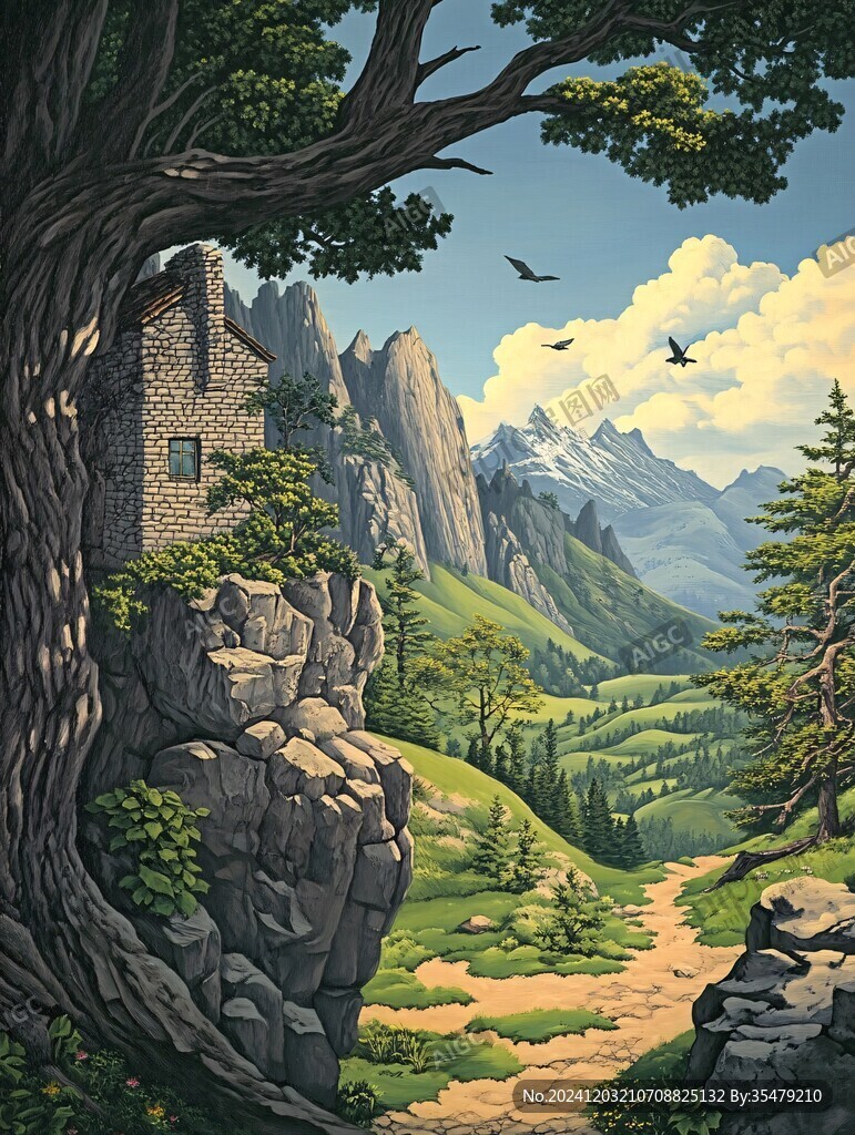 欧美风景画