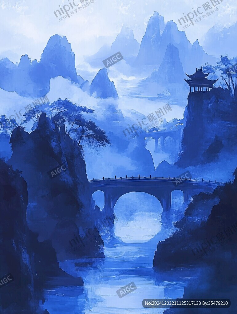 奈何桥插画