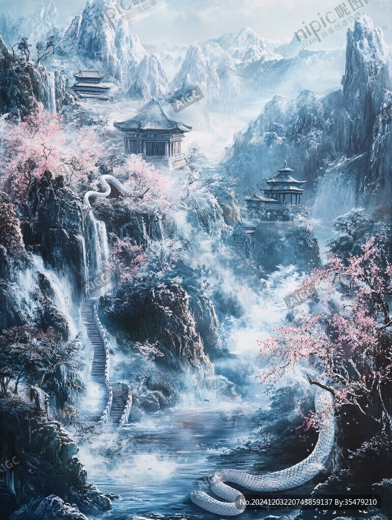 古风仙境天上宫阙