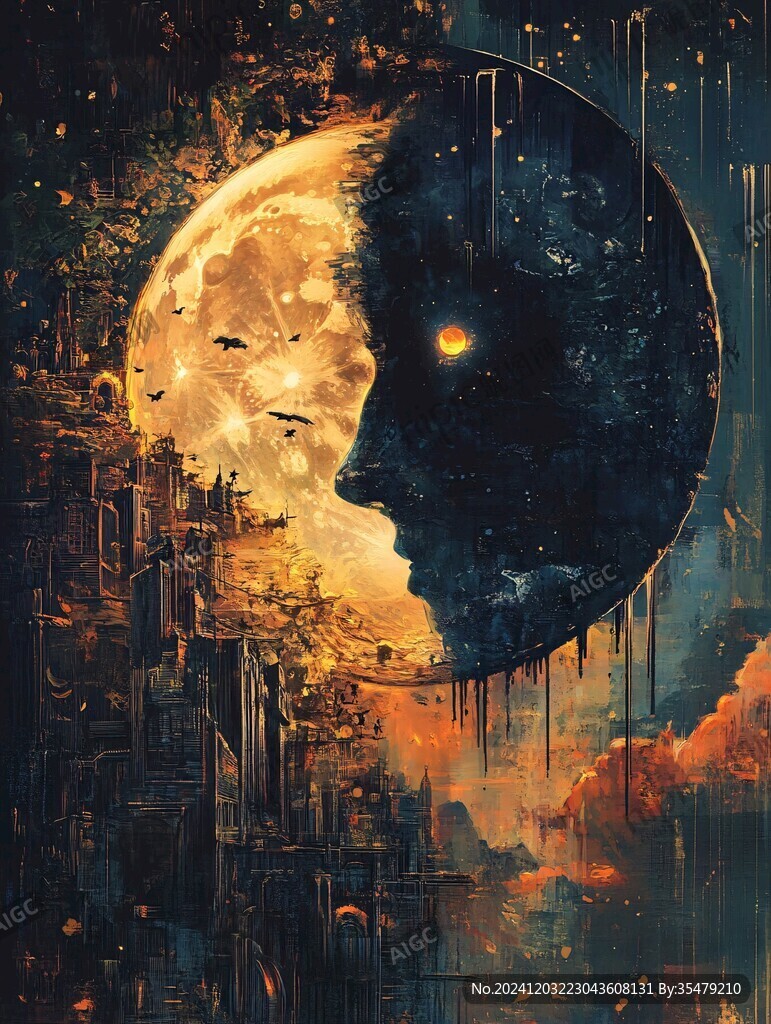科幻题材插画