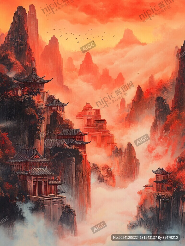 古风仙境天上宫阙