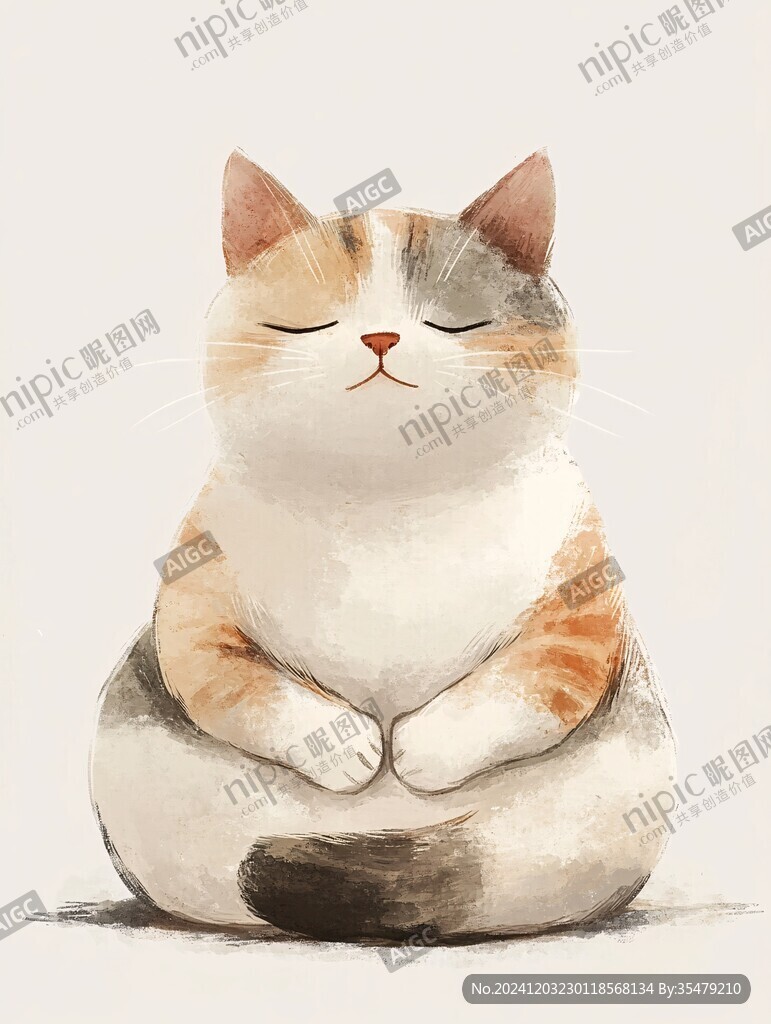 橘猫插画