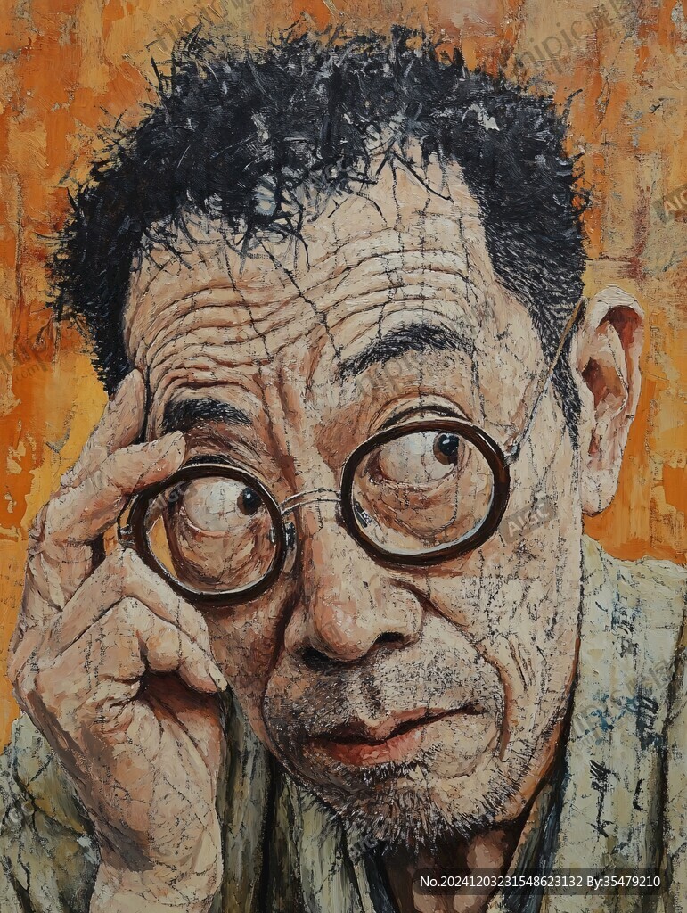 布面油画肖像