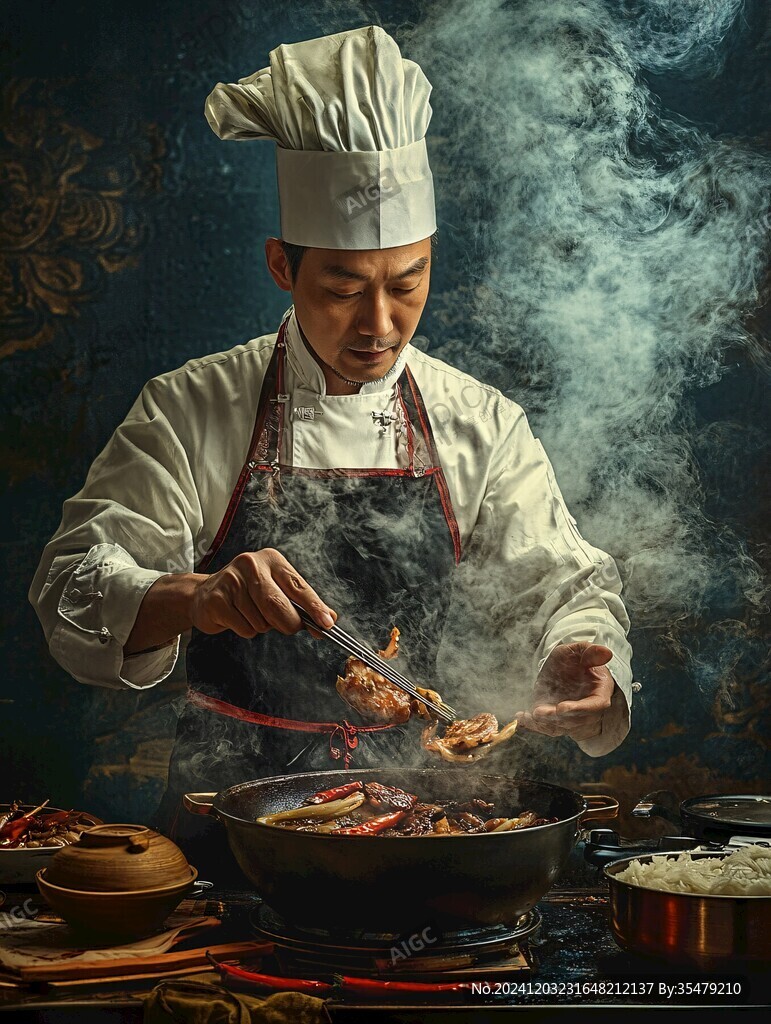 厨师工作照