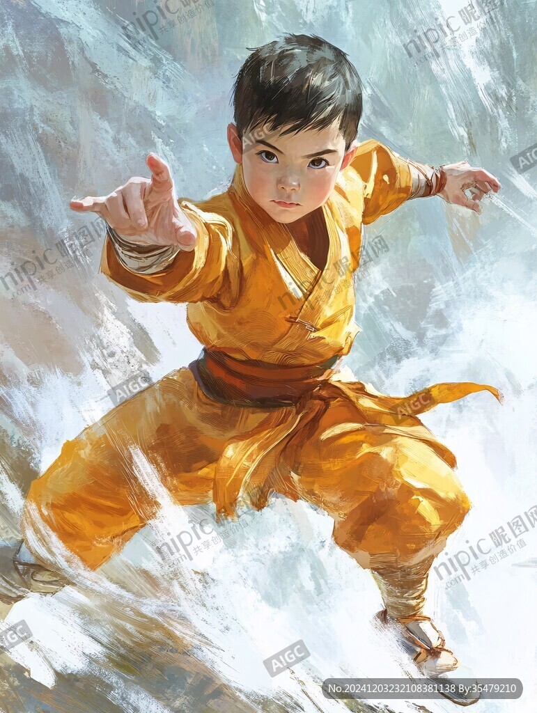 功夫插画