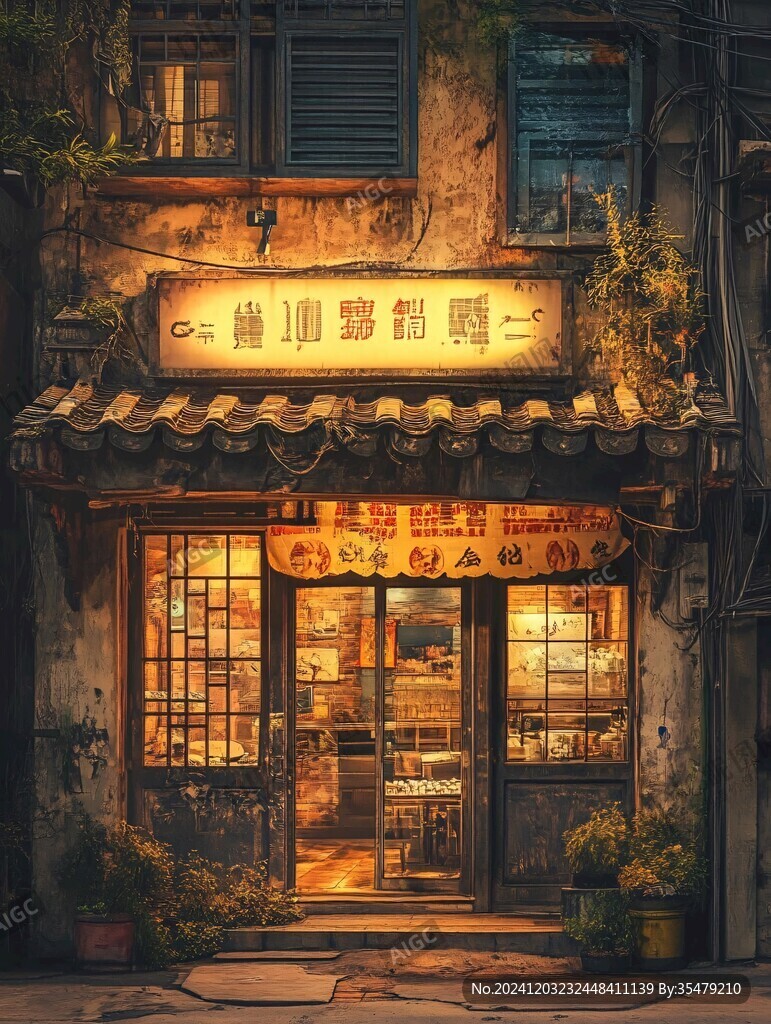 工业风小酒馆门头