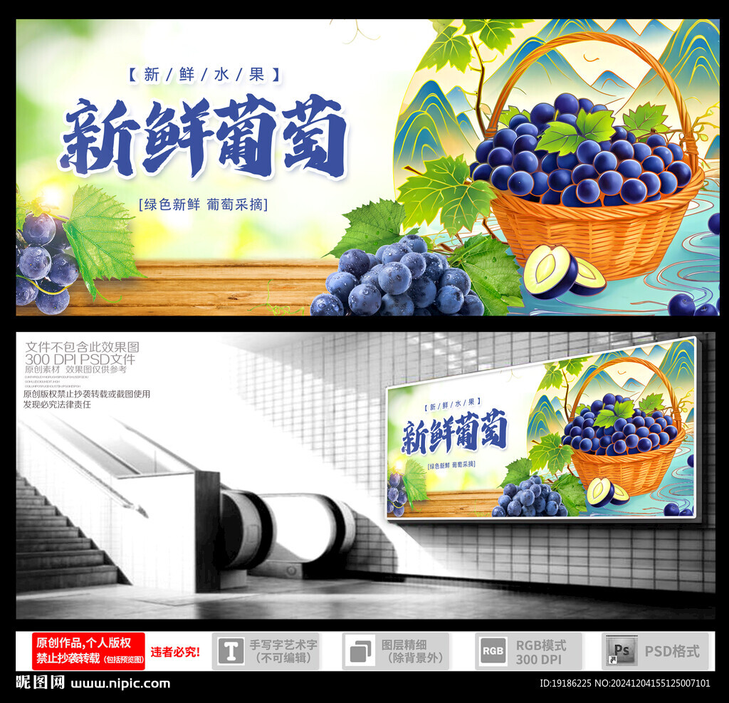 葡萄海报
