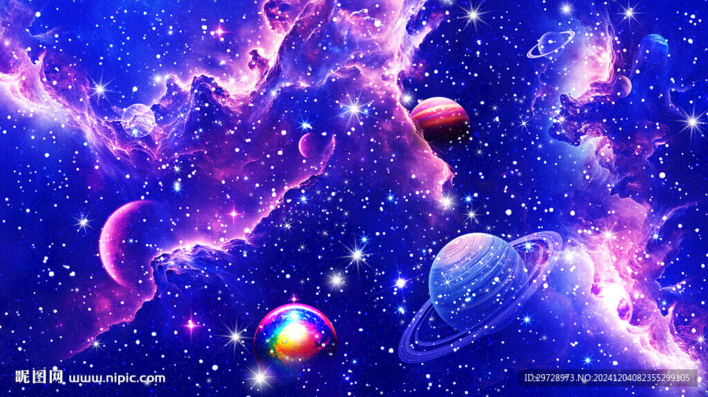 星空背景星空天顶贴