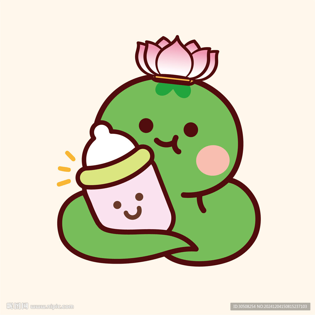 小萌蛇小青蛇莲花奶瓶