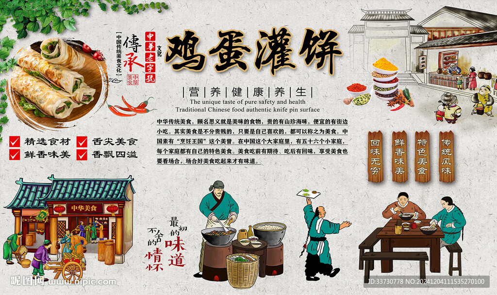 鸡蛋灌饼