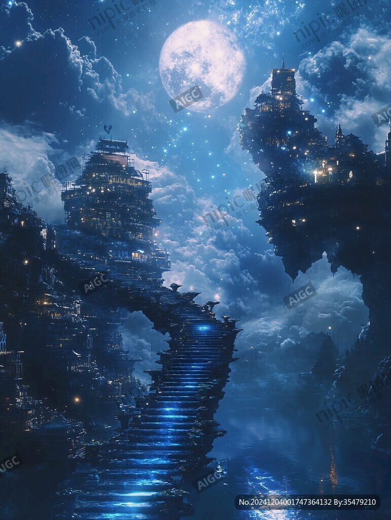 古风仙境天上宫阙