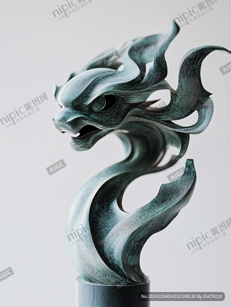 龙式花插
