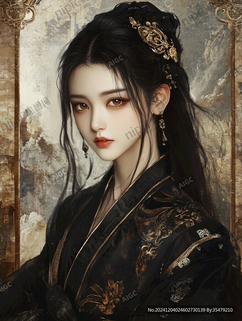 板绘人像