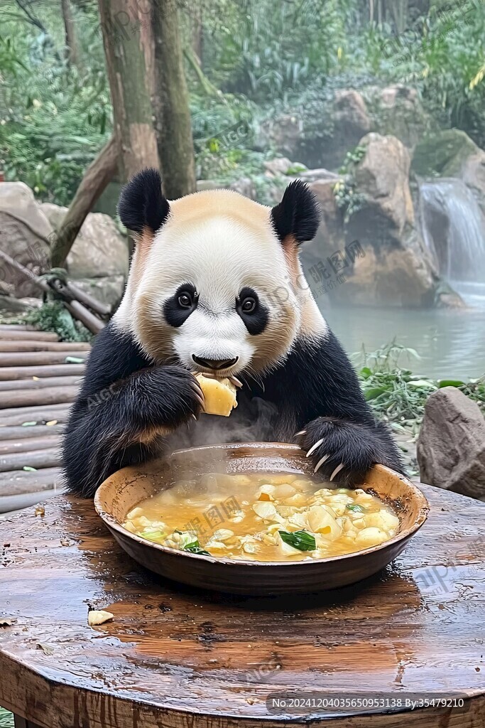 长隆动物世界熊猫餐厅