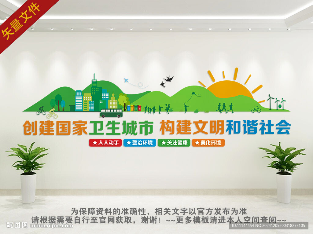 文明城市文化墙