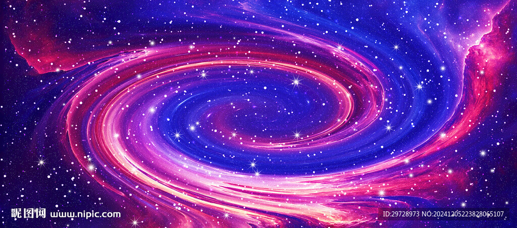 唯美星空旋涡