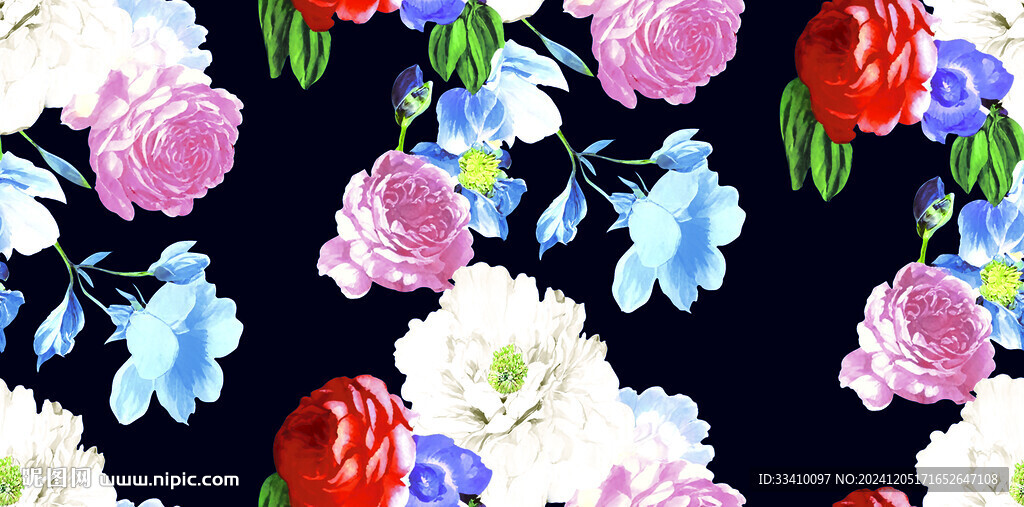 手绘花