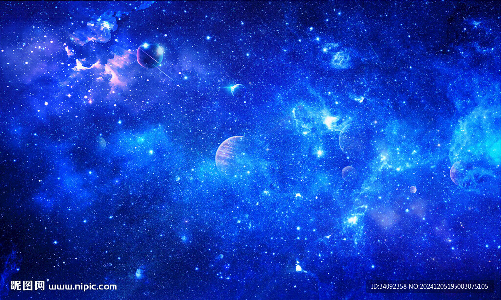 蓝色星空软膜天花 