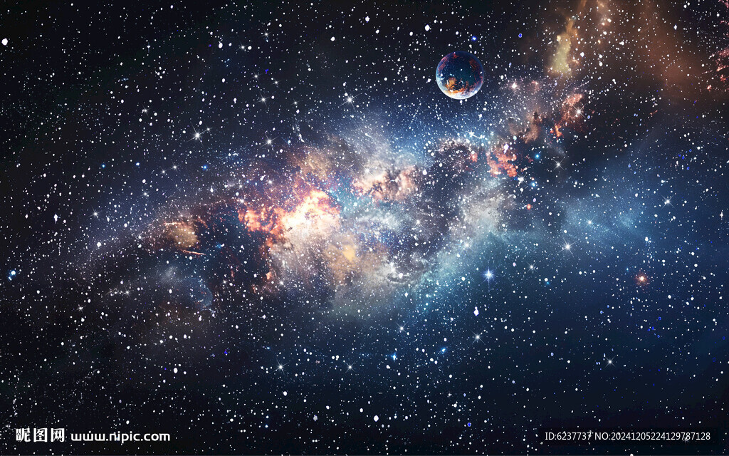 宇宙星空天花软膜背景