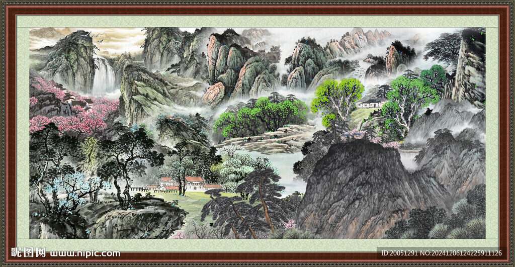 山水画 