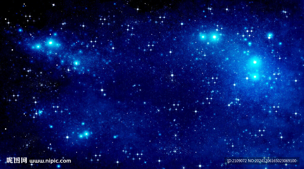 蓝色星空 