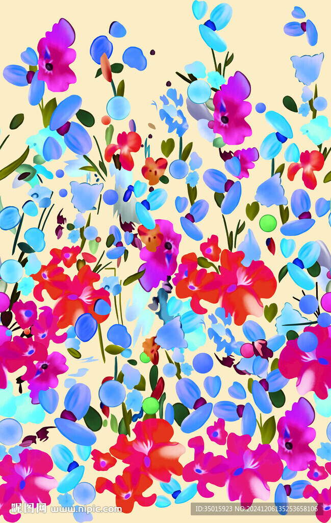 定位花