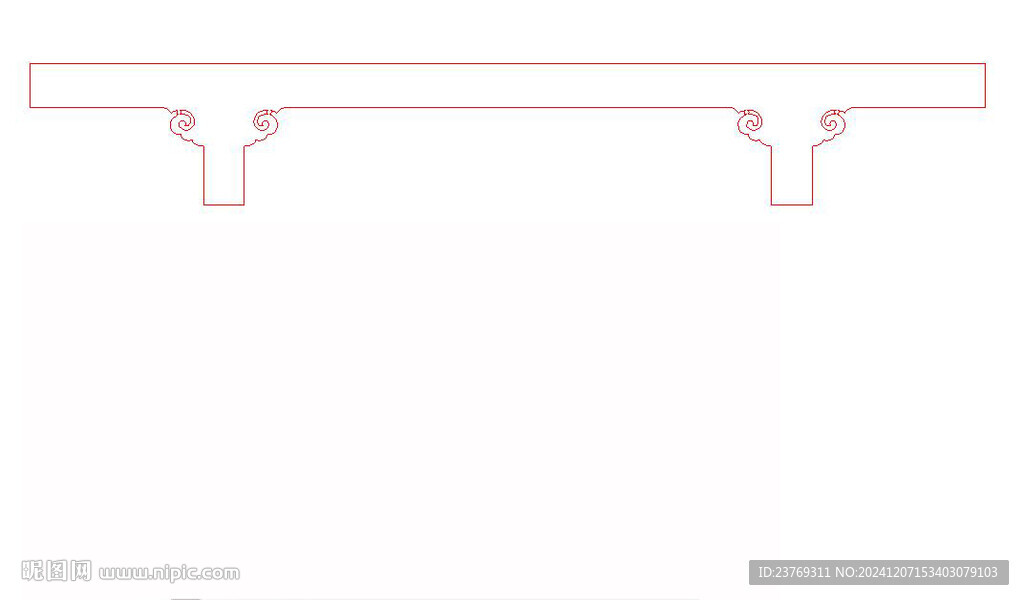 条案供桌香案线雕单线雕刻PLT