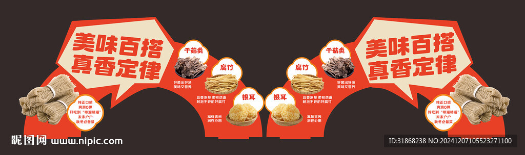 干货异形牌