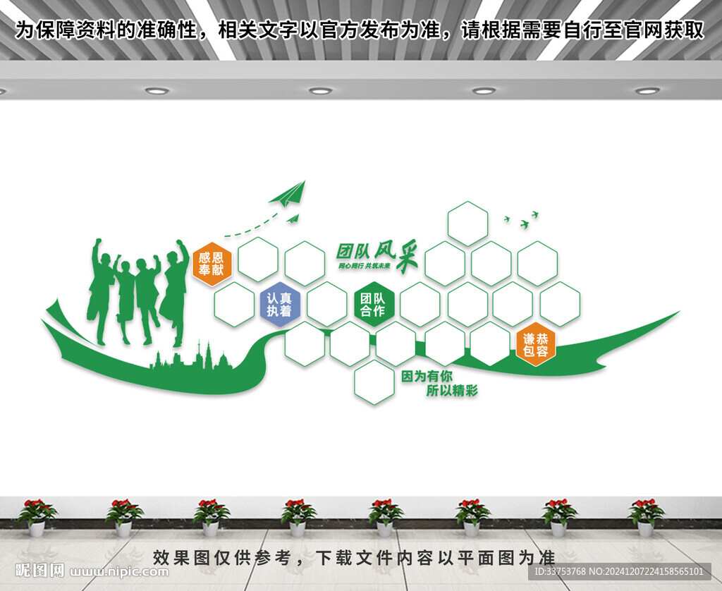 团队风采文化墙