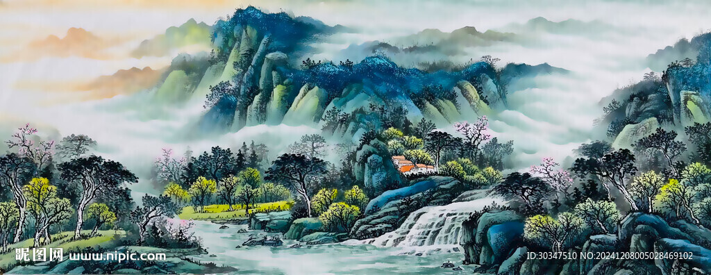 国画山水