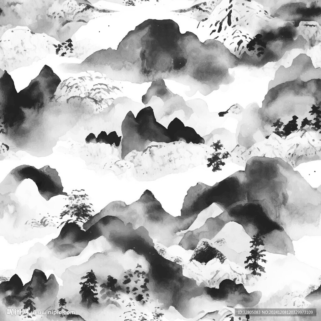 水墨画
