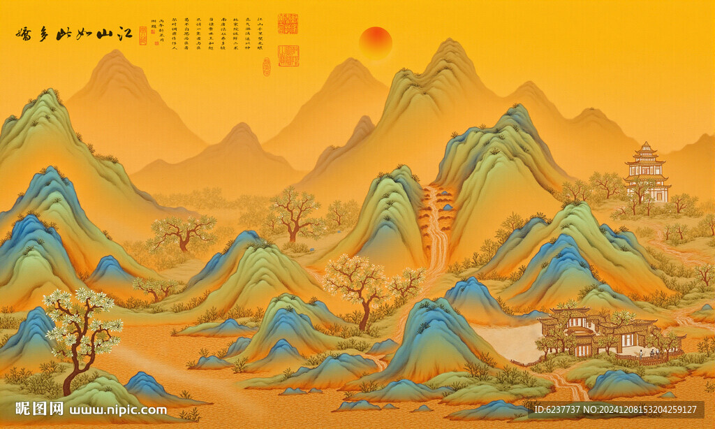 千里江山图