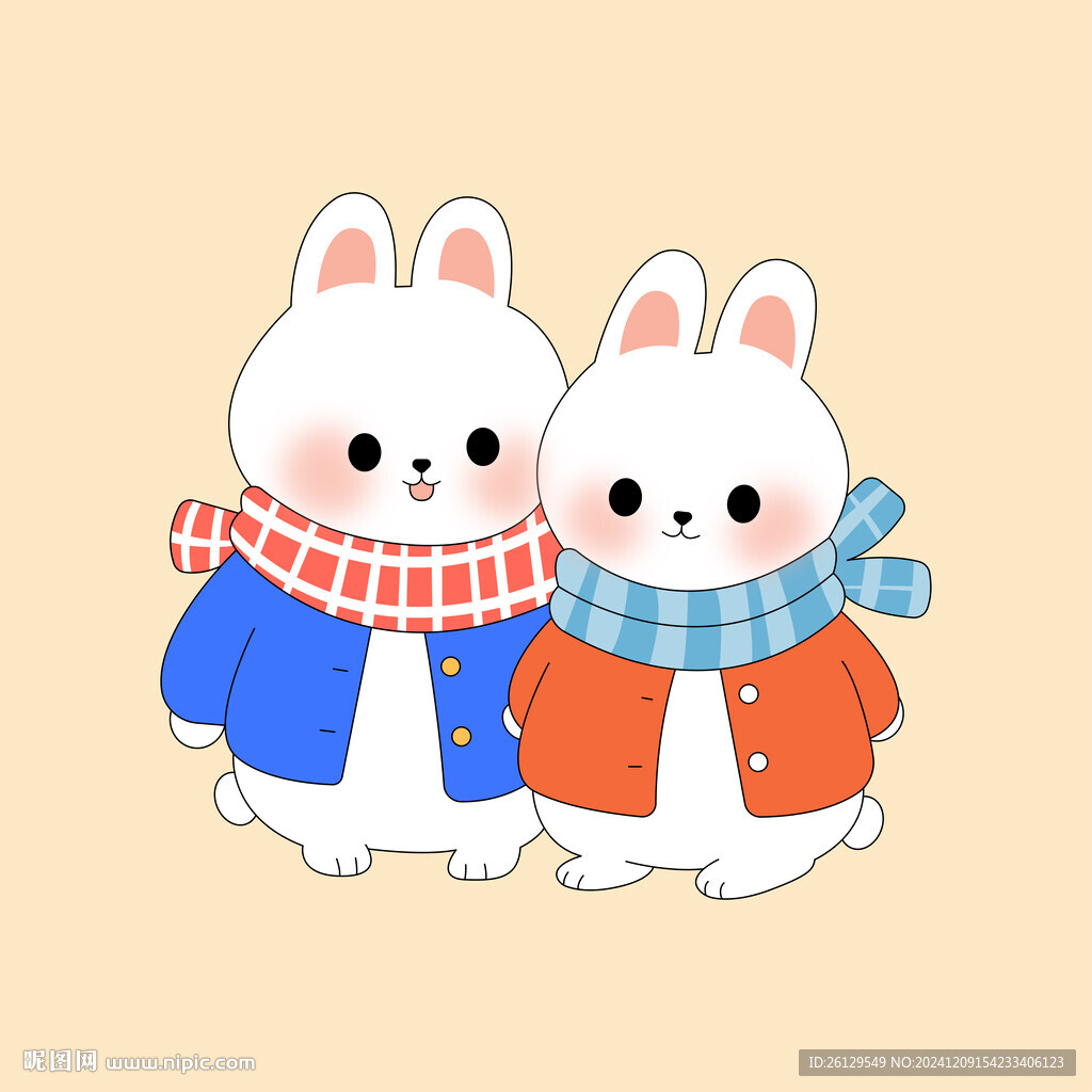 卡通兔子