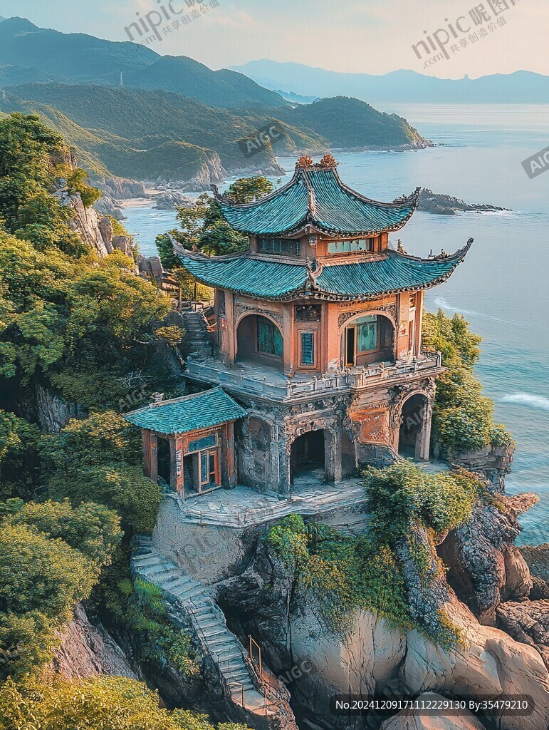 海岛楼阁
