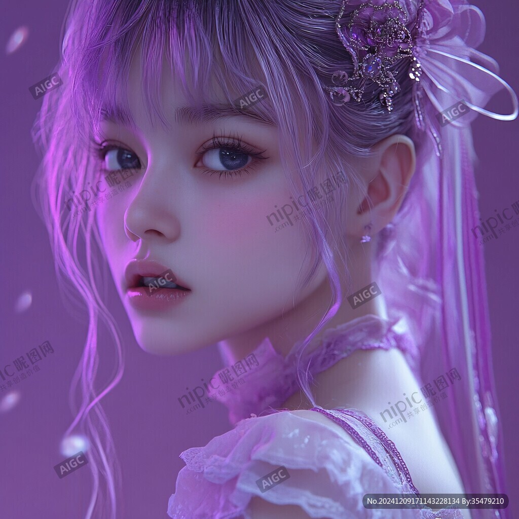写实人物插画
