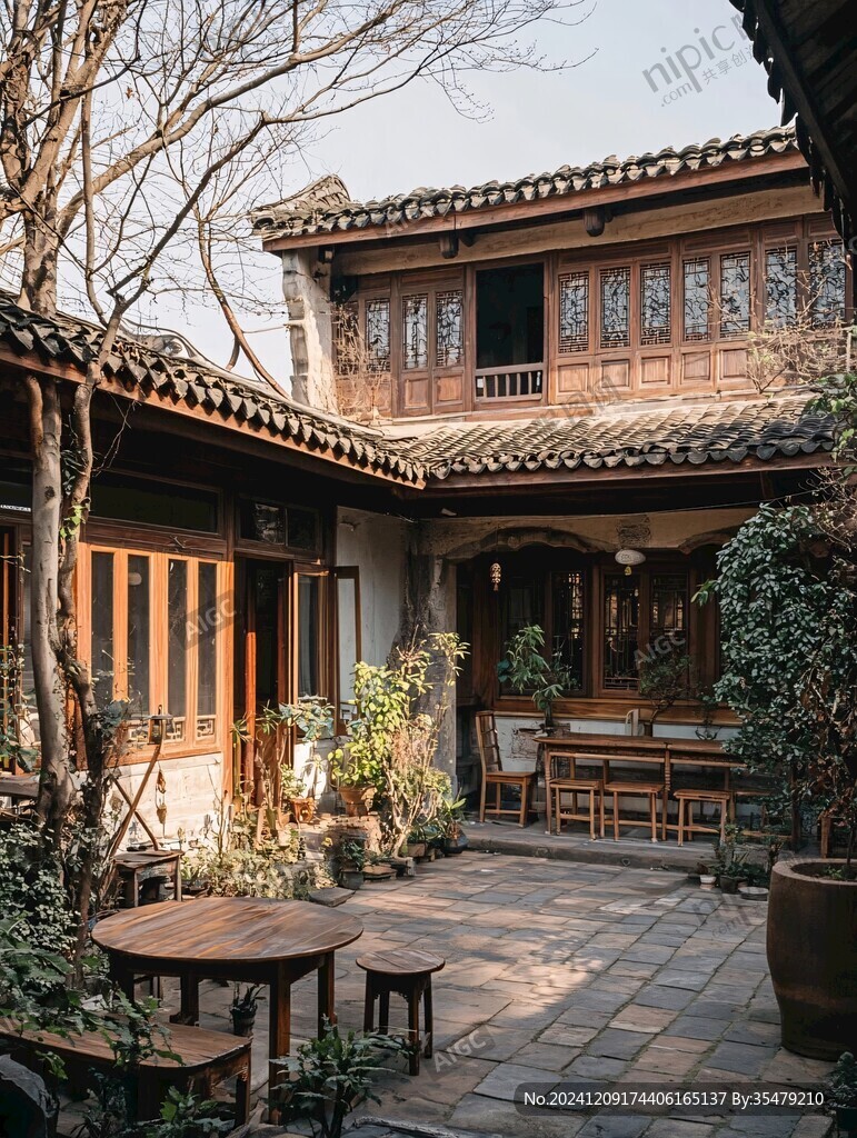 独幢小院