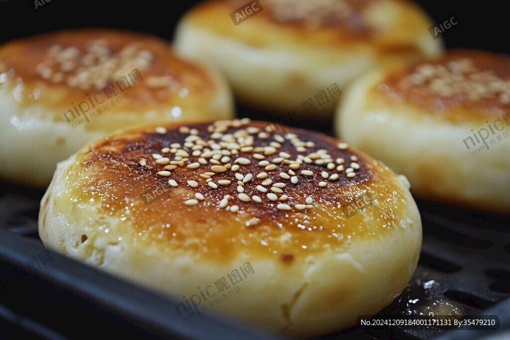 酥烧饼实拍