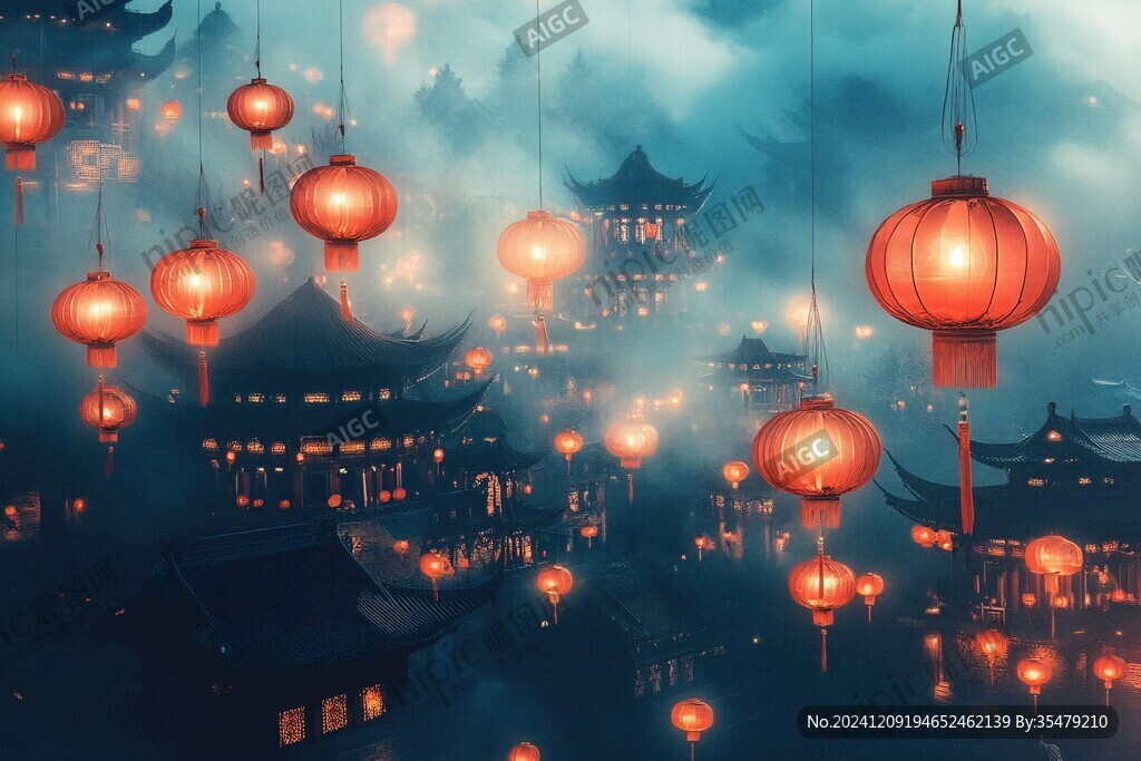 横店插画