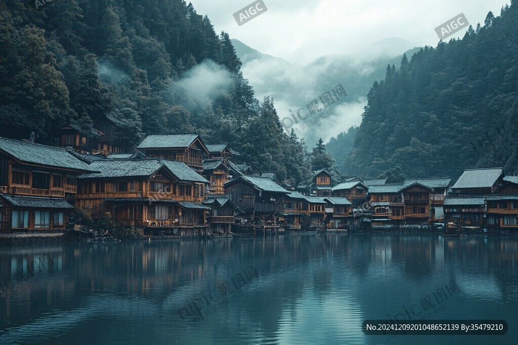 高清吊脚楼