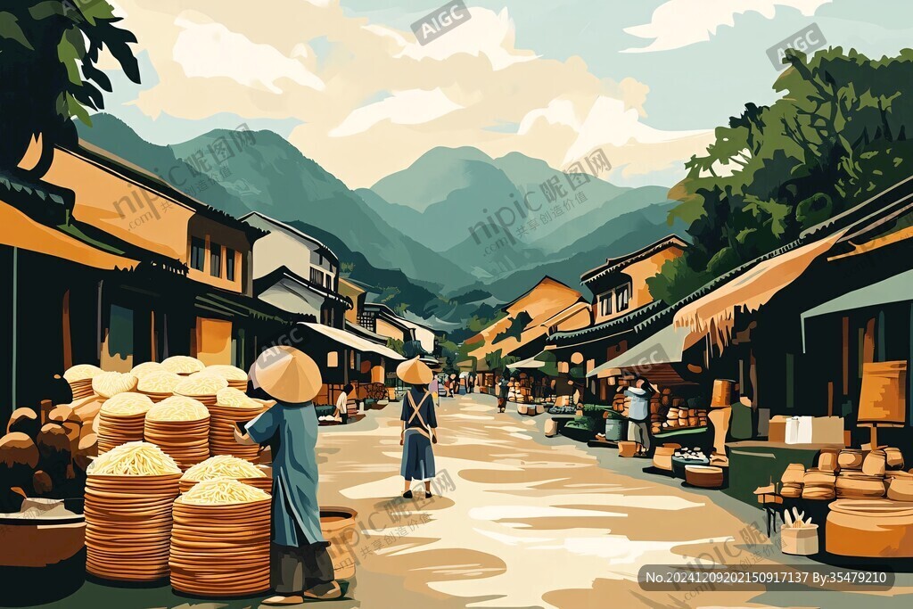 江户时代街景