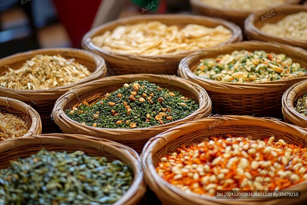 美食干货食材食品小吃