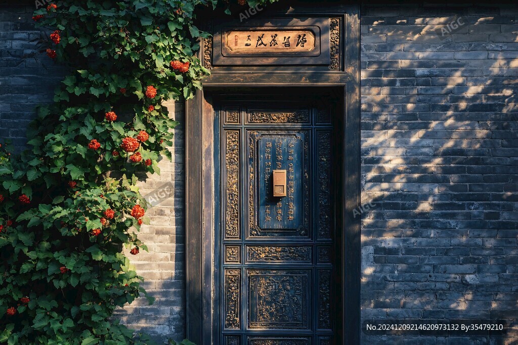胡同院门