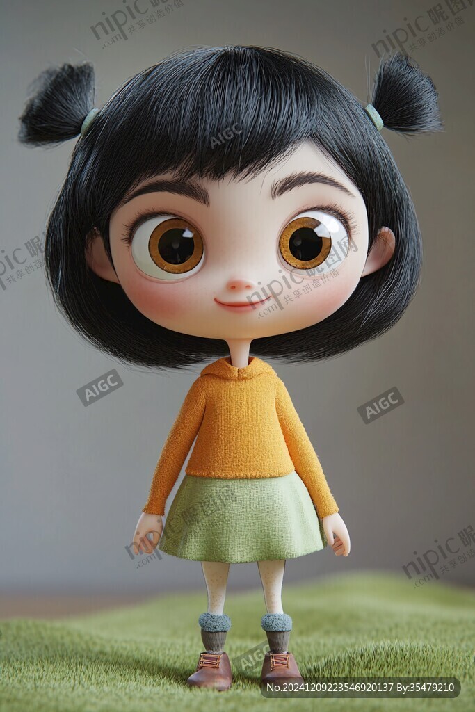 小米卡通女孩
