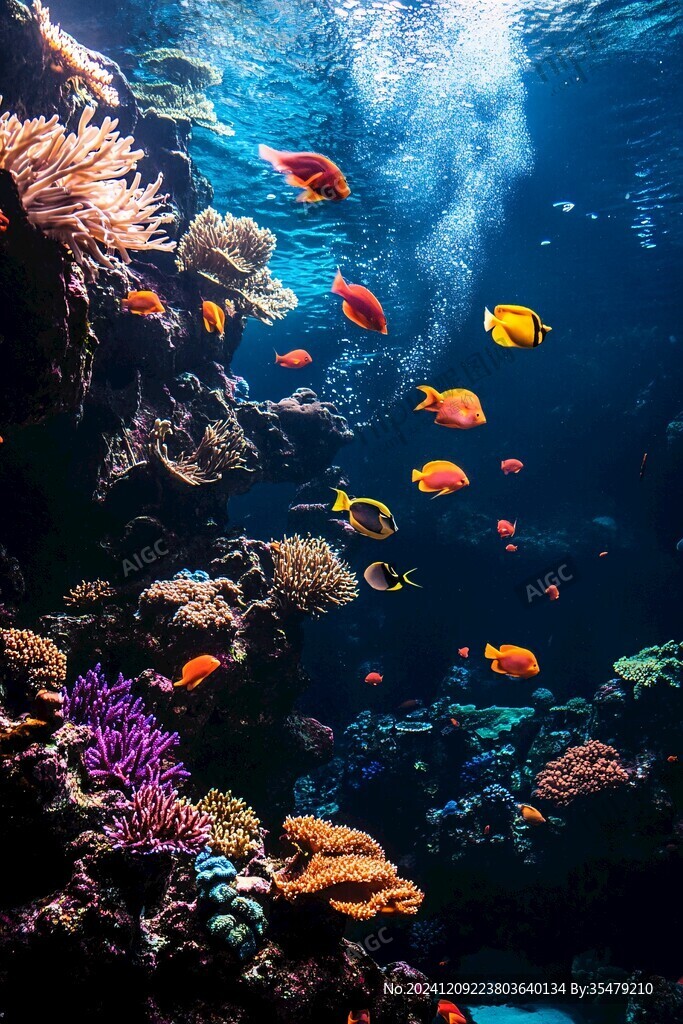 海底世界珊瑚风光
