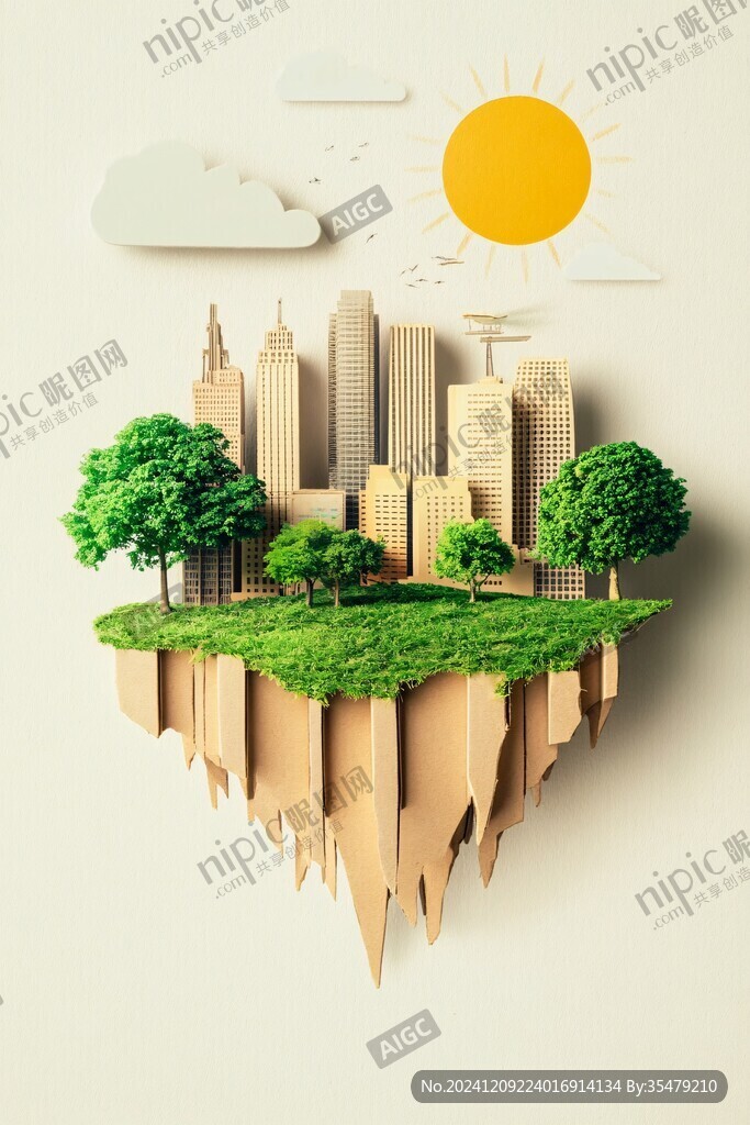 环保城市造型
