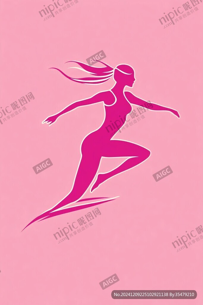 女人跳舞logo