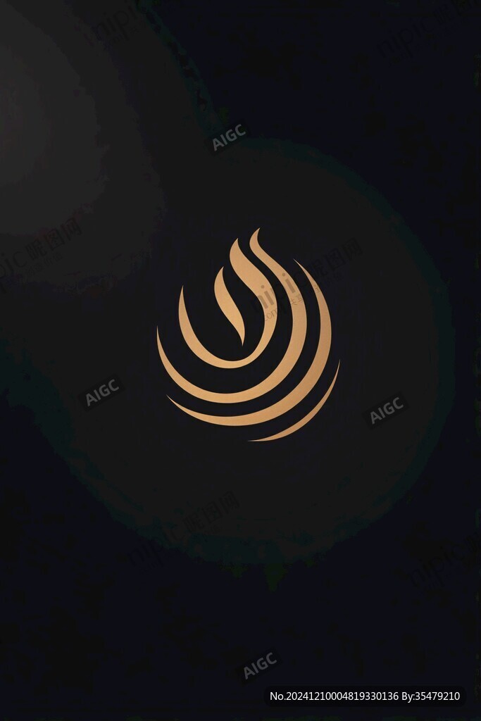 水滴火焰结合logo