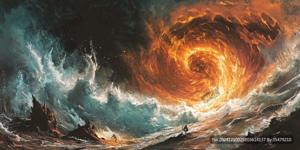 海洋流体画宇宙