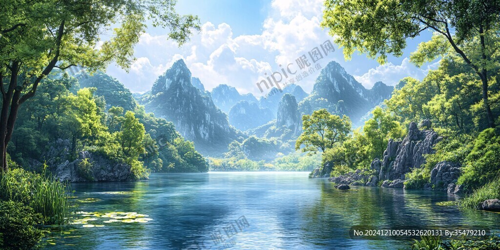 高清宽幅山水风光