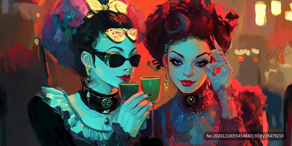 欧美插画